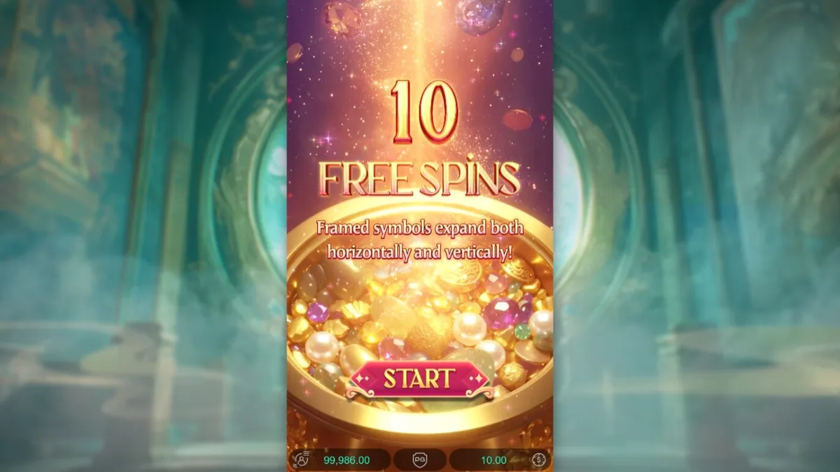 Tampilan visual slot Mythical Guardians dengan tema mitologi Tiongkok yang memukau