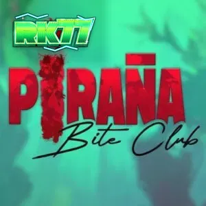 Tampilan layar permainan slot Piranha Bite Club dengan fitur Swimmer Reel.